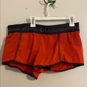 Pink Lulu Lemon Shorts